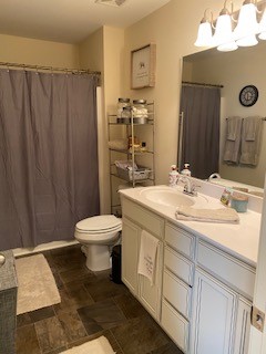 1022 Selous Drive Murfreesboro, TN 37128 - Photo 24 of 29 a bathroom with a sink a toilet and shower
