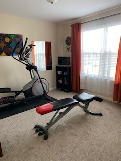 1022 Selous Drive Murfreesboro, TN 37128 - Photo 25 of 29 a room with gym equipment and a window