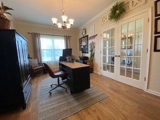 1022 Selous Drive Murfreesboro, TN 37128 - Photo 6 of 29 a view of a workspace with furniture and a window