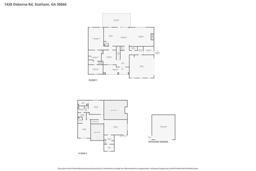 1428 Osborne Road Statham, GA 30666 - Photo 45 of 47