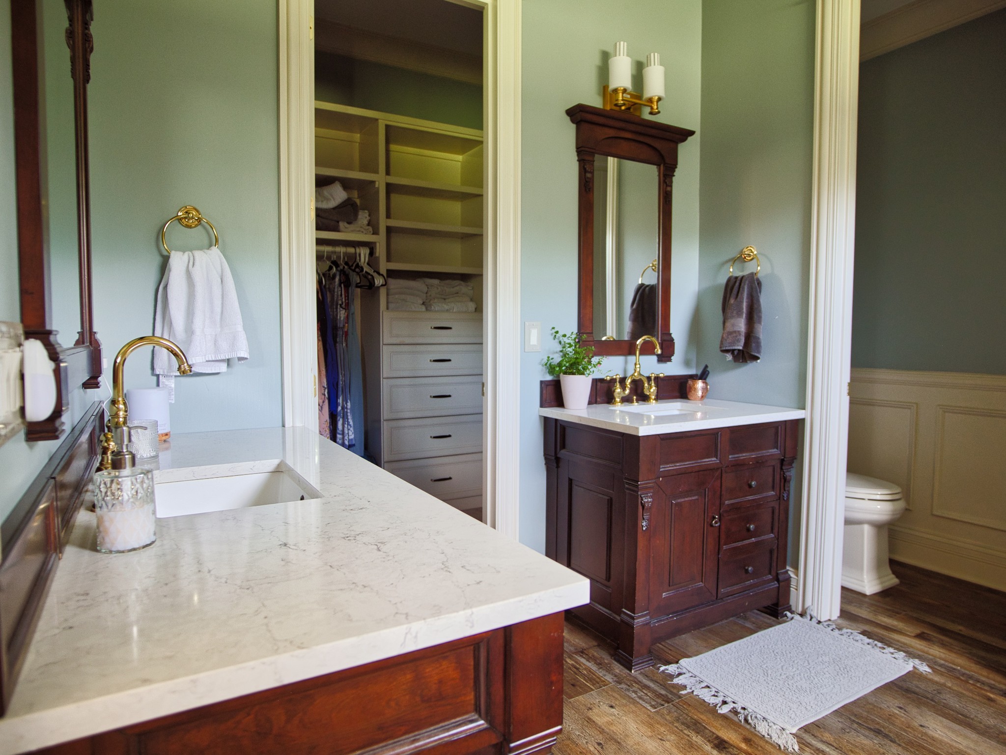 450 Lowe Branch Road Centerville, TN 37033 - Photo 46 of 100 a bathroom with a sink vanity and mirror