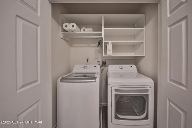 a view of a yard with an outdoor space