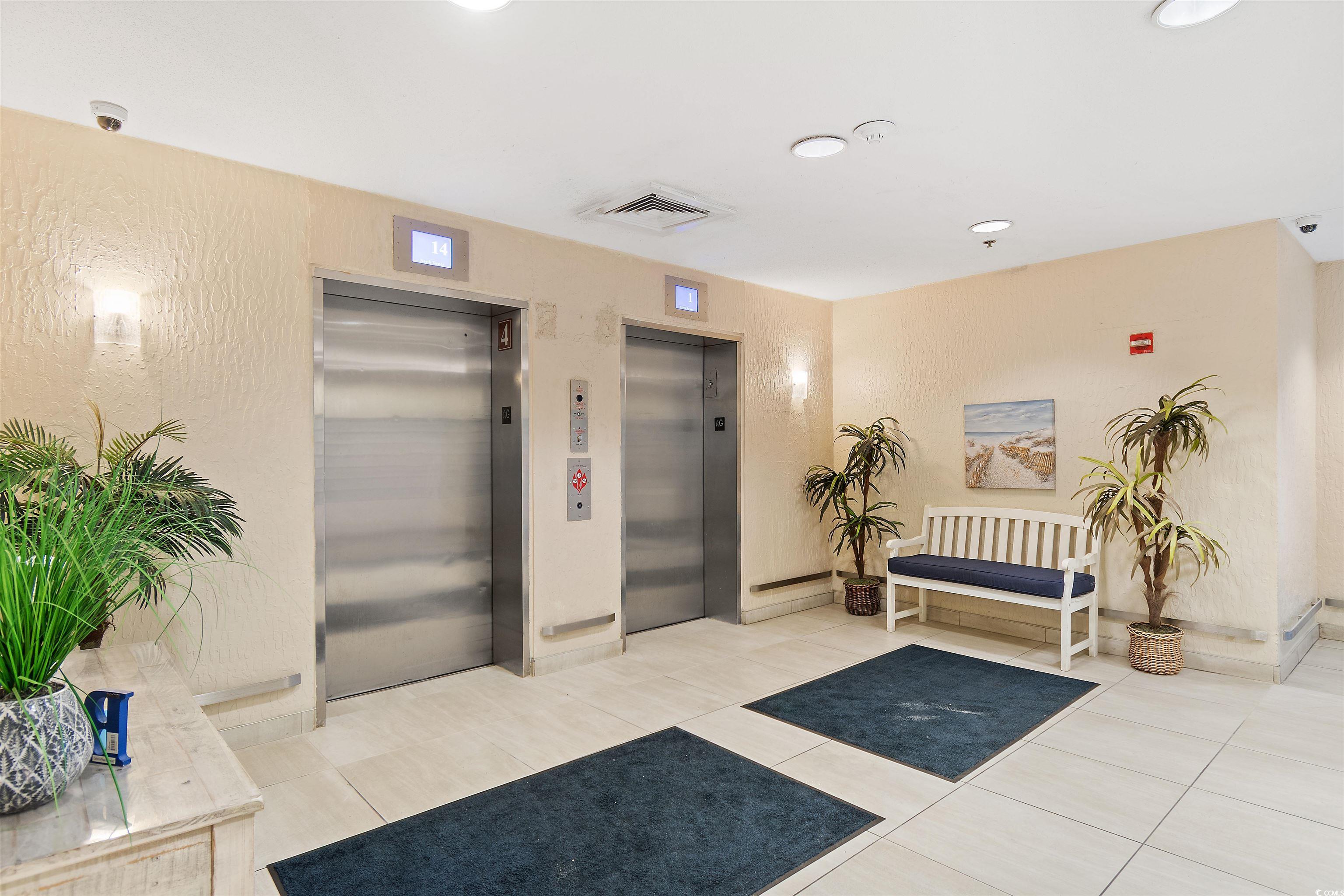 1625 South Ocean Boulevard, Unit 1603 North Myrtle Beach, SC 29582 - Photo 36 of 39 Community lobby with recessed lighting