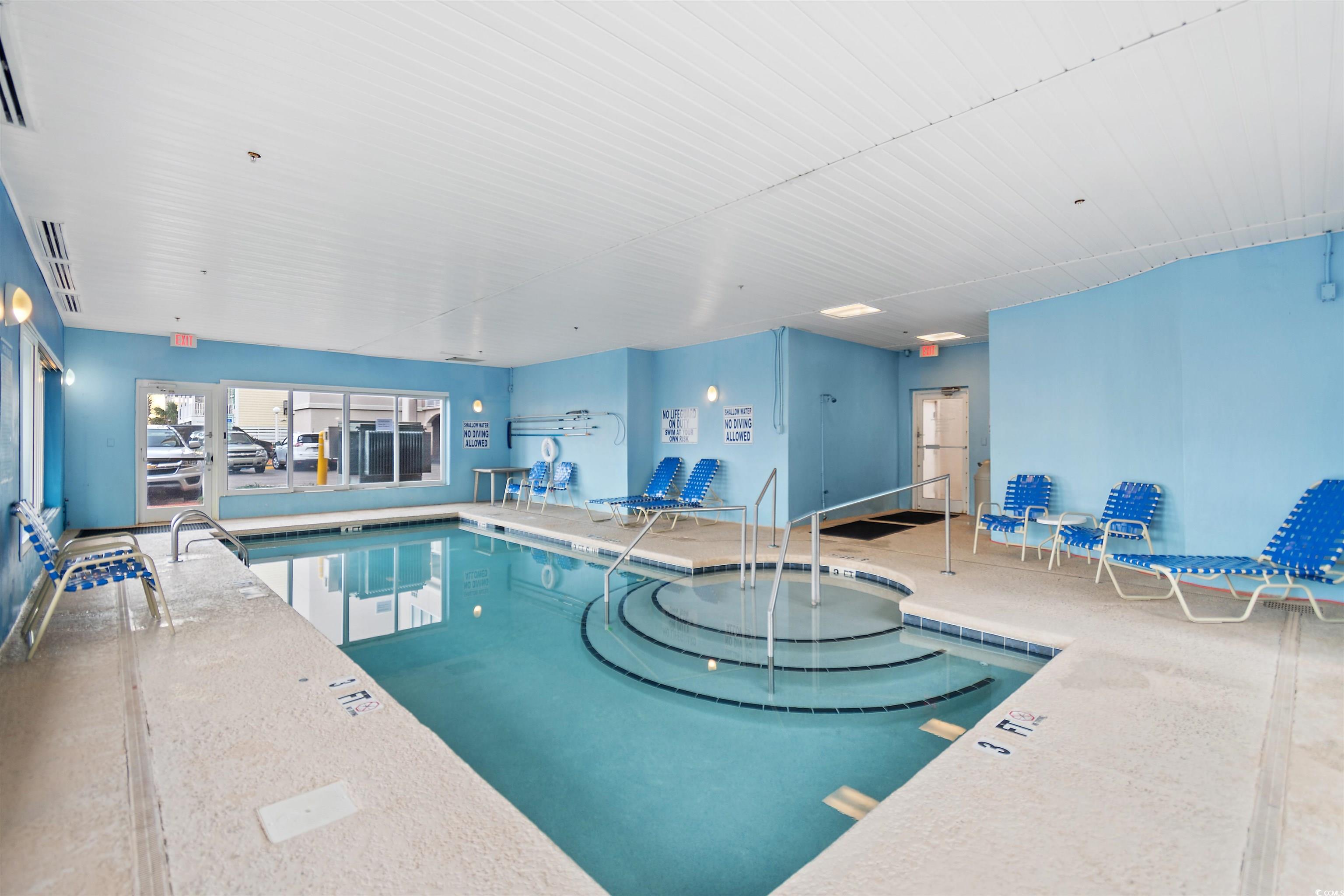 1625 South Ocean Boulevard, Unit 1603 North Myrtle Beach, SC 29582 - Photo 37 of 39 View of indoor pool