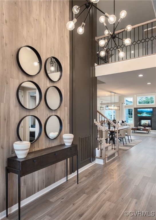 Undisclosed Address Chester, VA 23831 - Photo 11 of 30 a view of a livingroom with furniture and chandelier