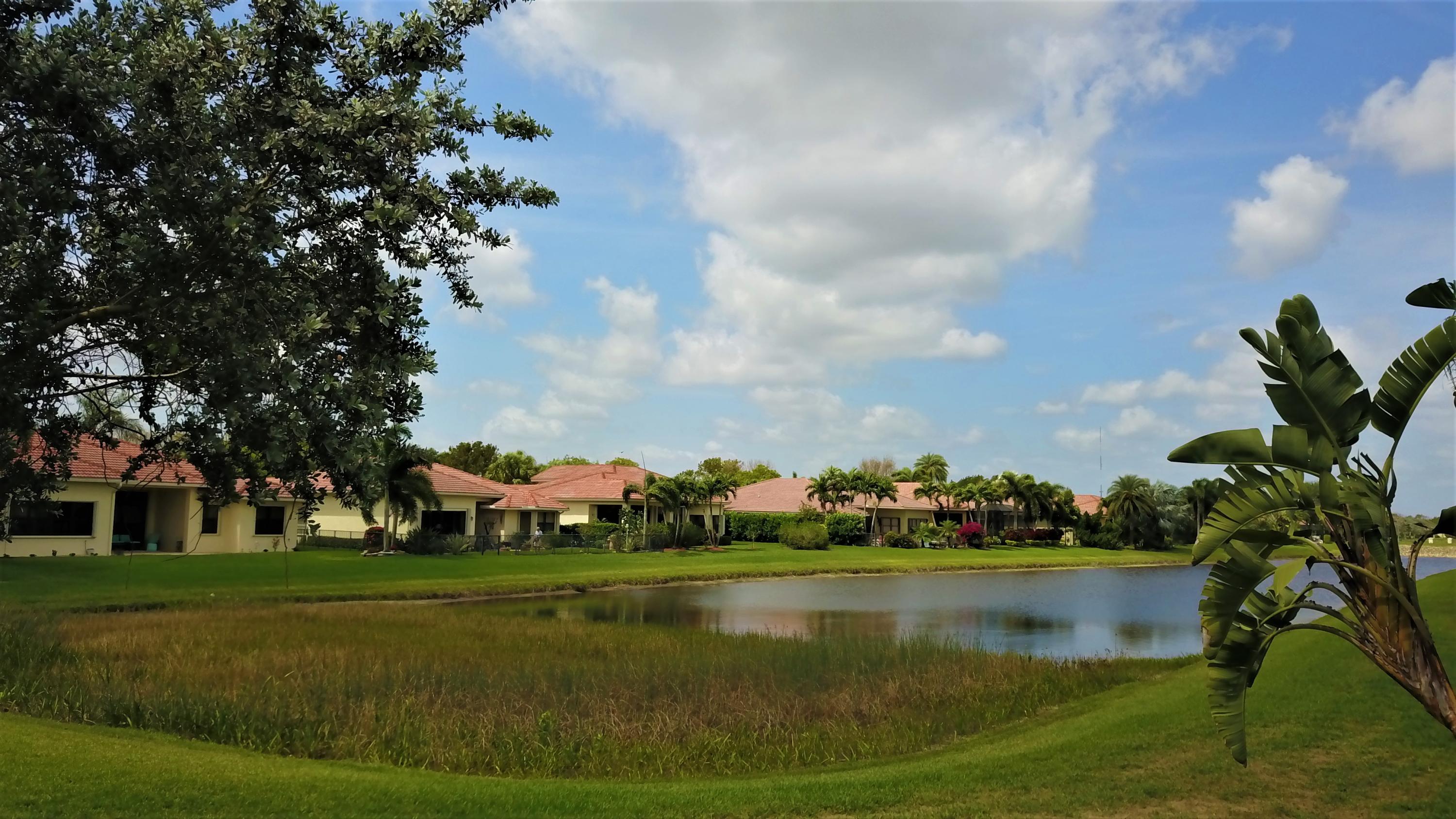 6863 Boscanni Drive Boynton Beach, FL 33437 - Photo 41 of 61 a view of lake with houses