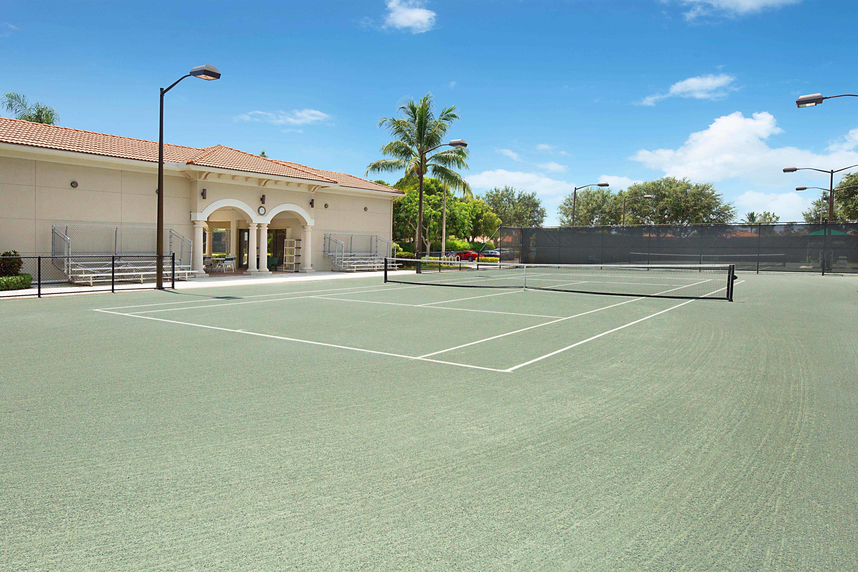 6863 Boscanni Drive Boynton Beach, FL 33437 - Photo 56 of 61 Tivoli Lakes - Har-Tru Tennis Courts