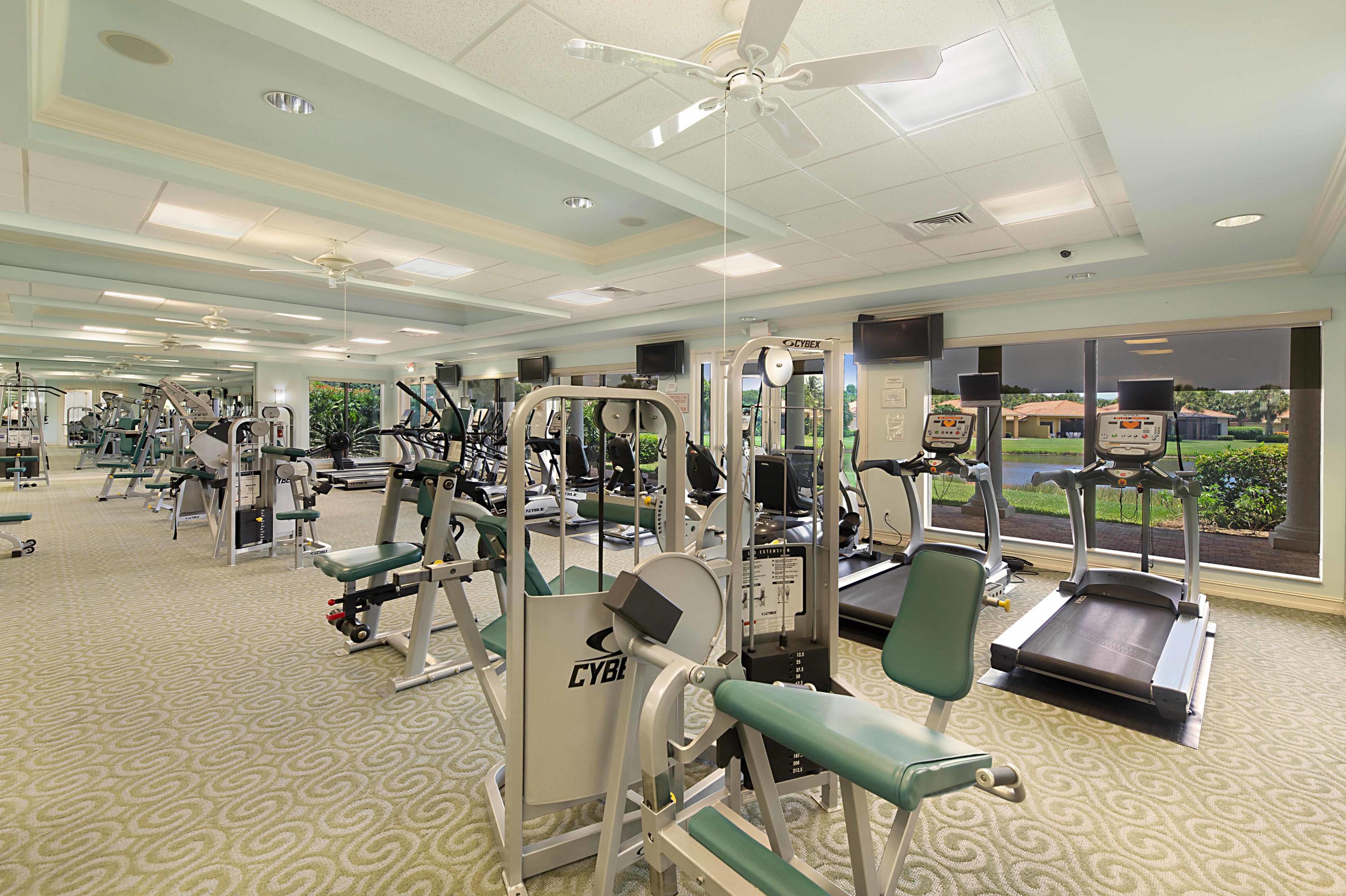 6863 Boscanni Drive Boynton Beach, FL 33437 - Photo 60 of 61 Tivoli Lakes - Fitness Center Interio