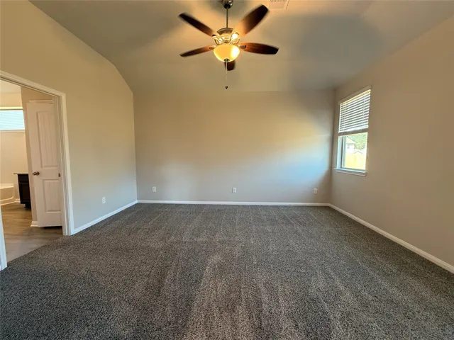 a backyard of a house