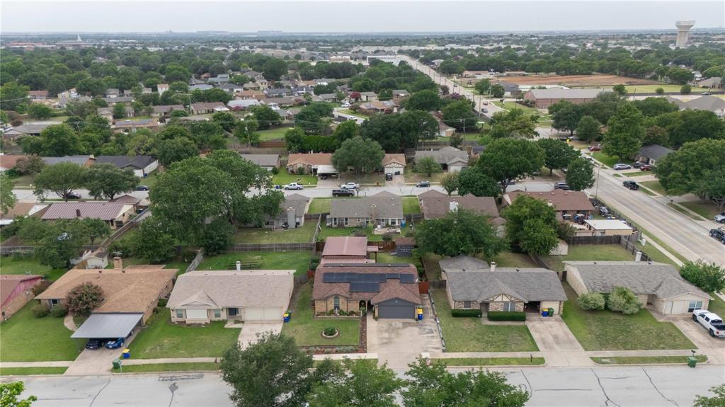 7613 Clover Lane Watauga, TX 76148 - Photo 32 of 36 Aerial view of residential area