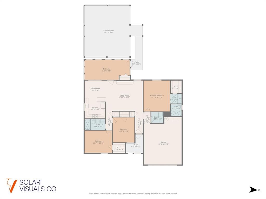 7613 Clover Lane Watauga, TX 76148 - Photo 36 of 36 View of property floor plan