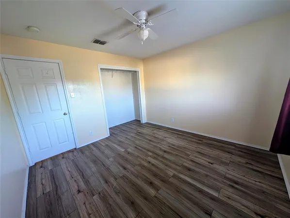 wooden floor in an empty room