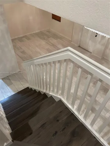 a view of wooden floor