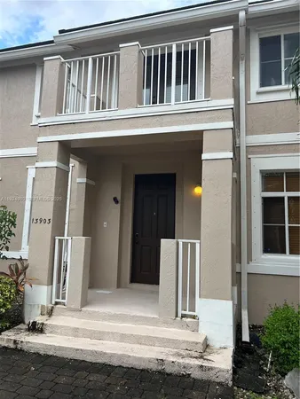 a view of a house with entrance