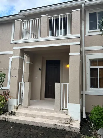 a view of a house with entrance