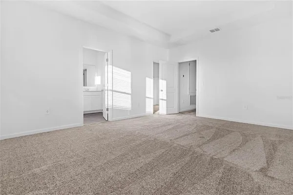 a view of empty room