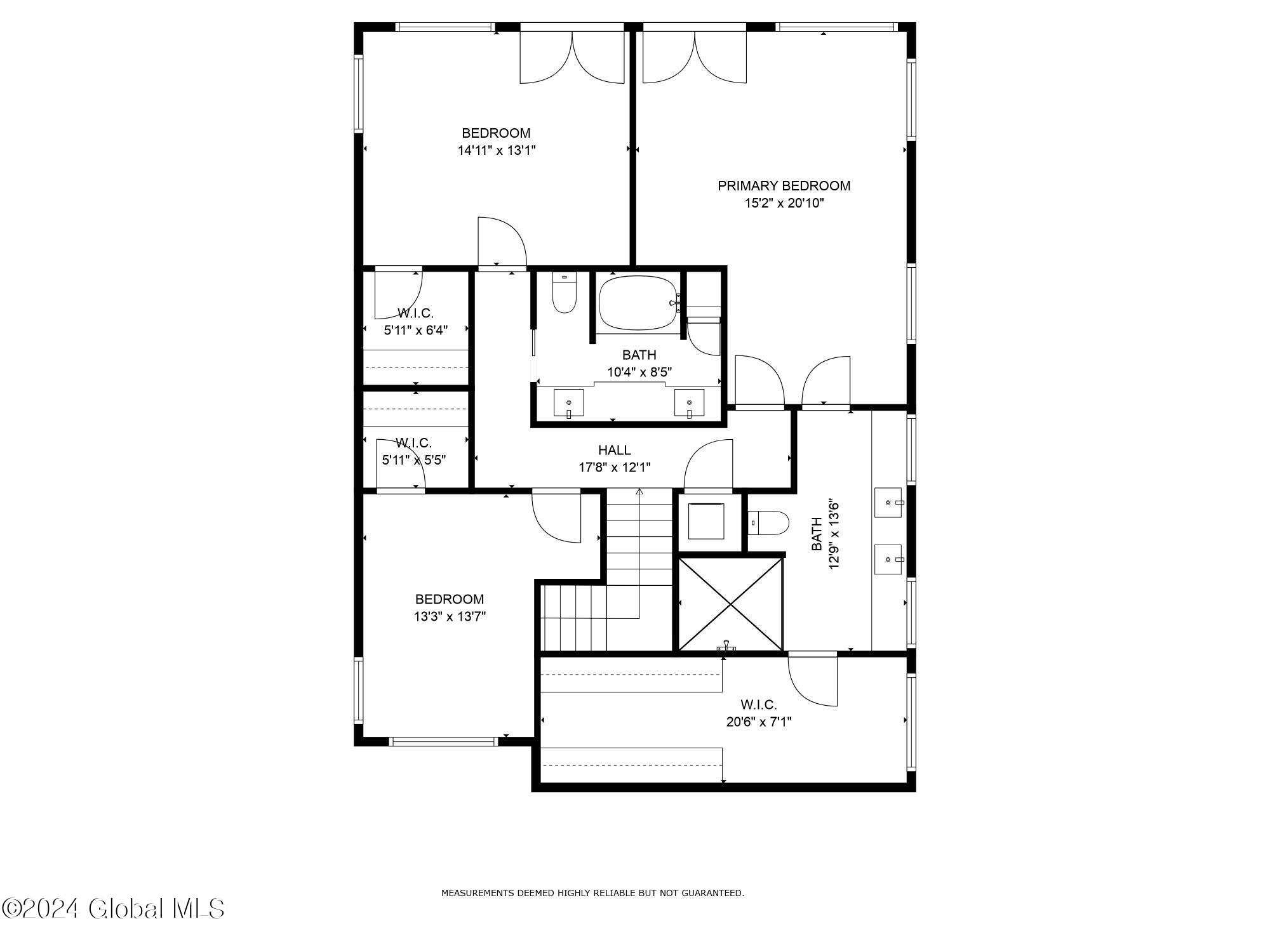 84 Fitzgerald Road Queensbury, NY 12804 - Photo 46 of 49 fitz 2nd floor layout
