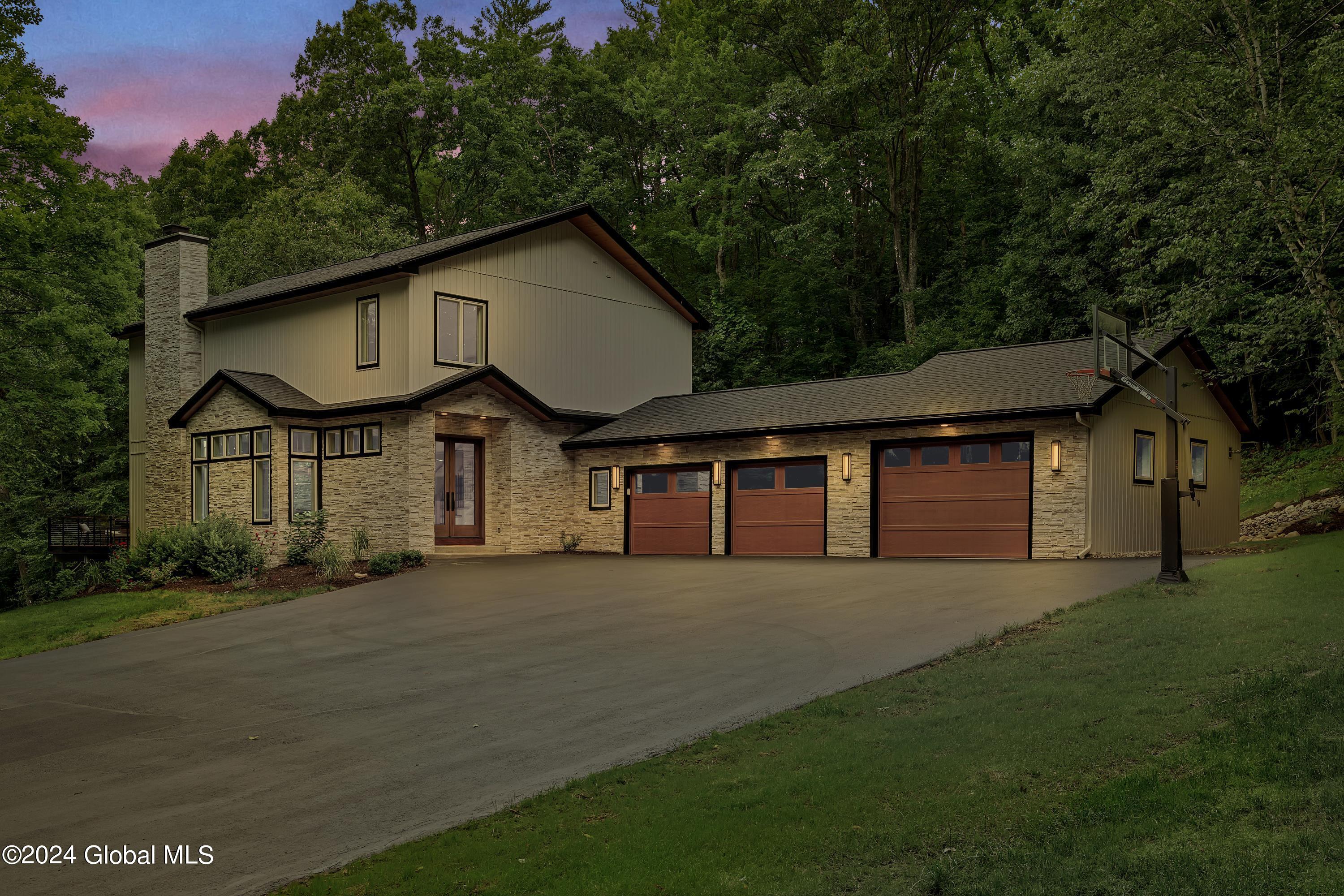 84 Fitzgerald Road Queensbury, NY 12804 - Photo 48 of 49 fitz twilight ext