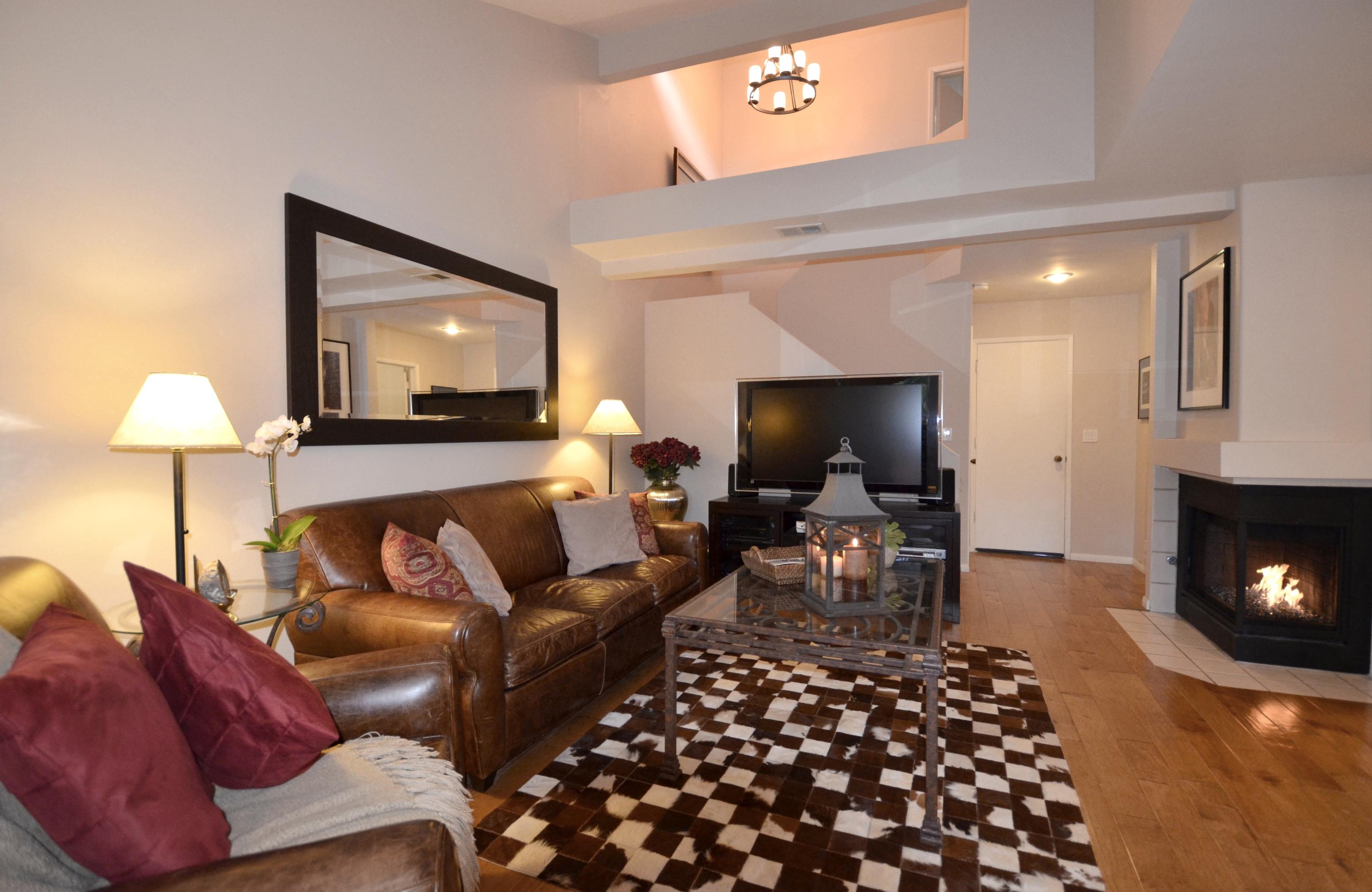 425 Via Rosa, Unit 18 Santa Barbara, CA 93110 - Photo 1 of 14 5-Living Rm & Fireplace-Via Rosa #18
