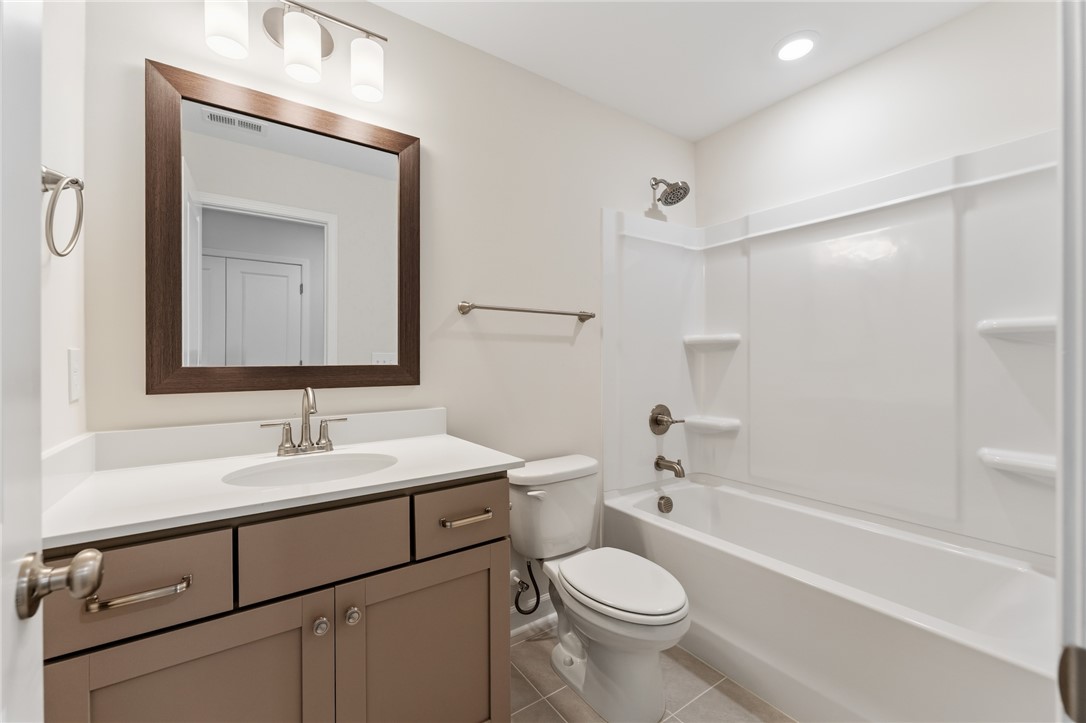 110 Lakeside Drive Anderson, SC 29621 - Photo 32 of 34 This modern bathroom features clean lines and a functional layout, offering everyday comfort.