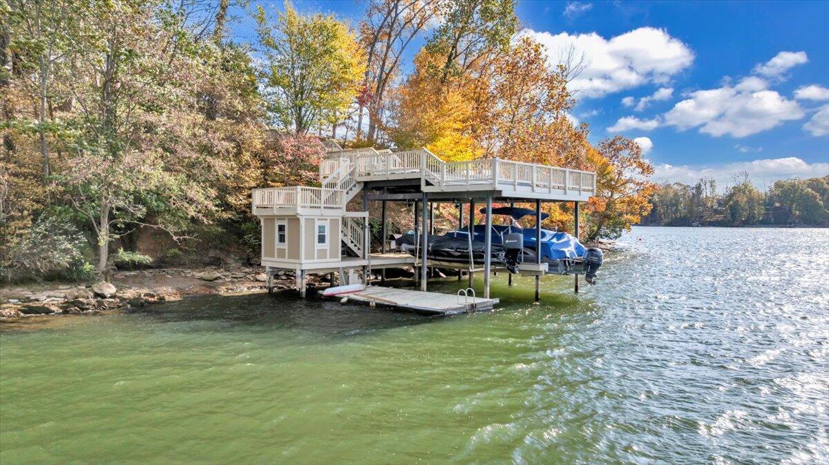 6641 Horseshoe Bend Road Goodview, VA 24095 - Photo 129 of 181 Incredible dock