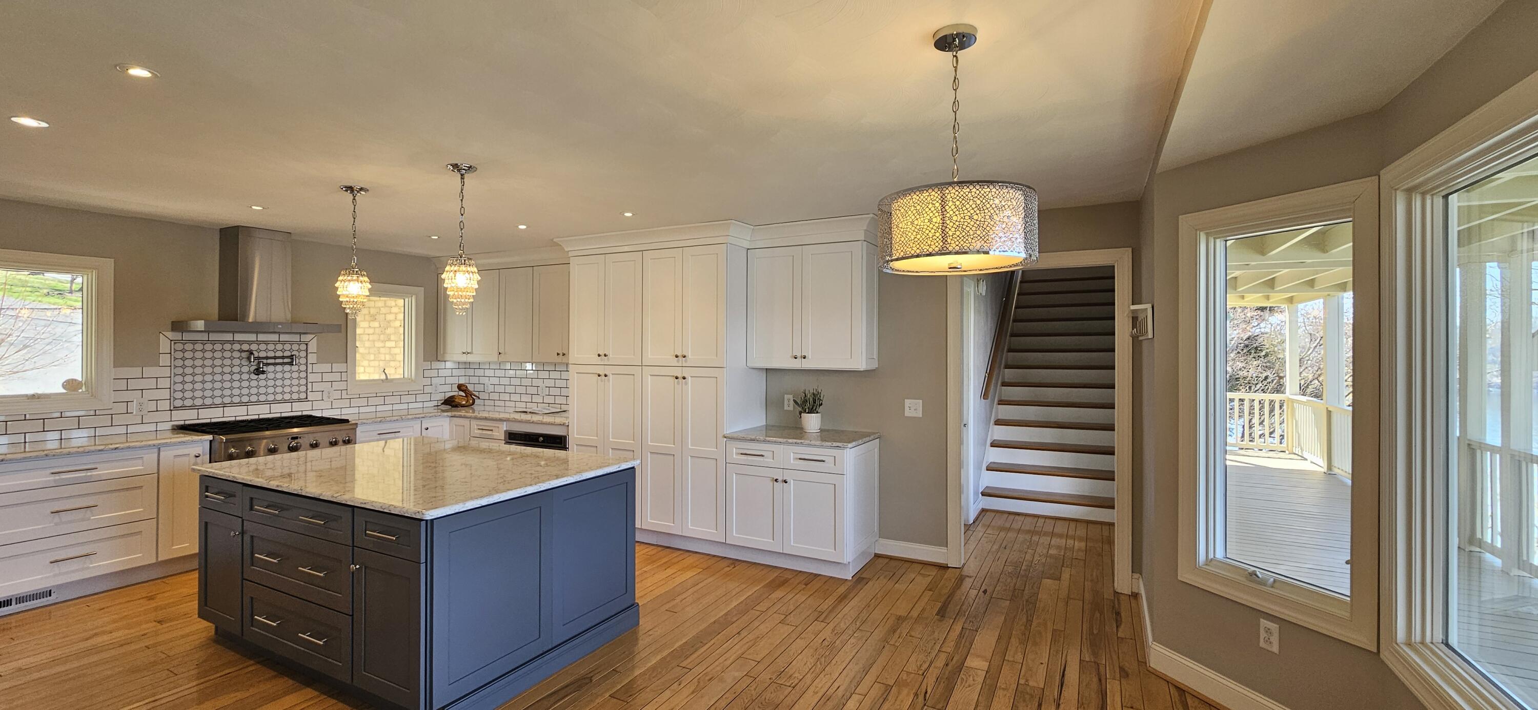 6641 Horseshoe Bend Road Goodview, VA 24095 - Photo 51 of 181 Kitchen & rear stairs