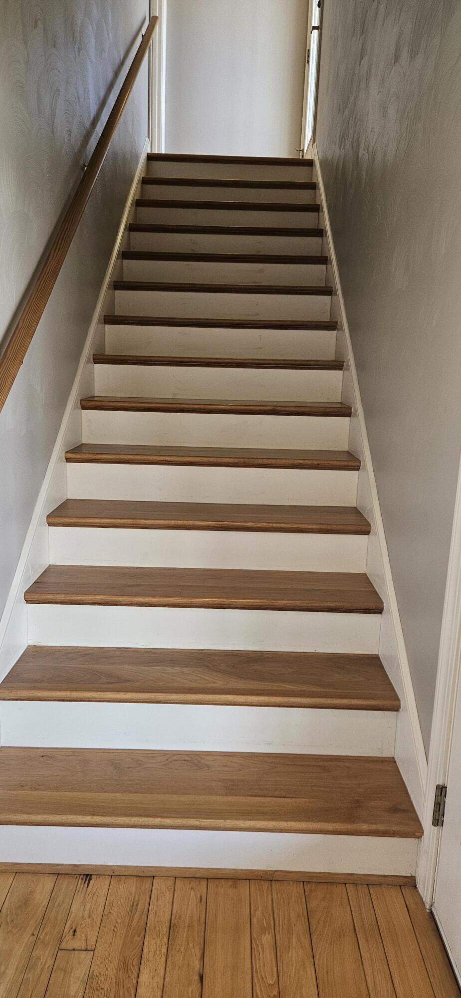 6641 Horseshoe Bend Road Goodview, VA 24095 - Photo 52 of 181 Back stairs to loft bedroom