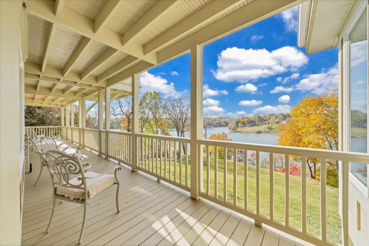 6641 Horseshoe Bend Road Goodview, VA 24095 - Photo 53 of 181 Entry level covered deck