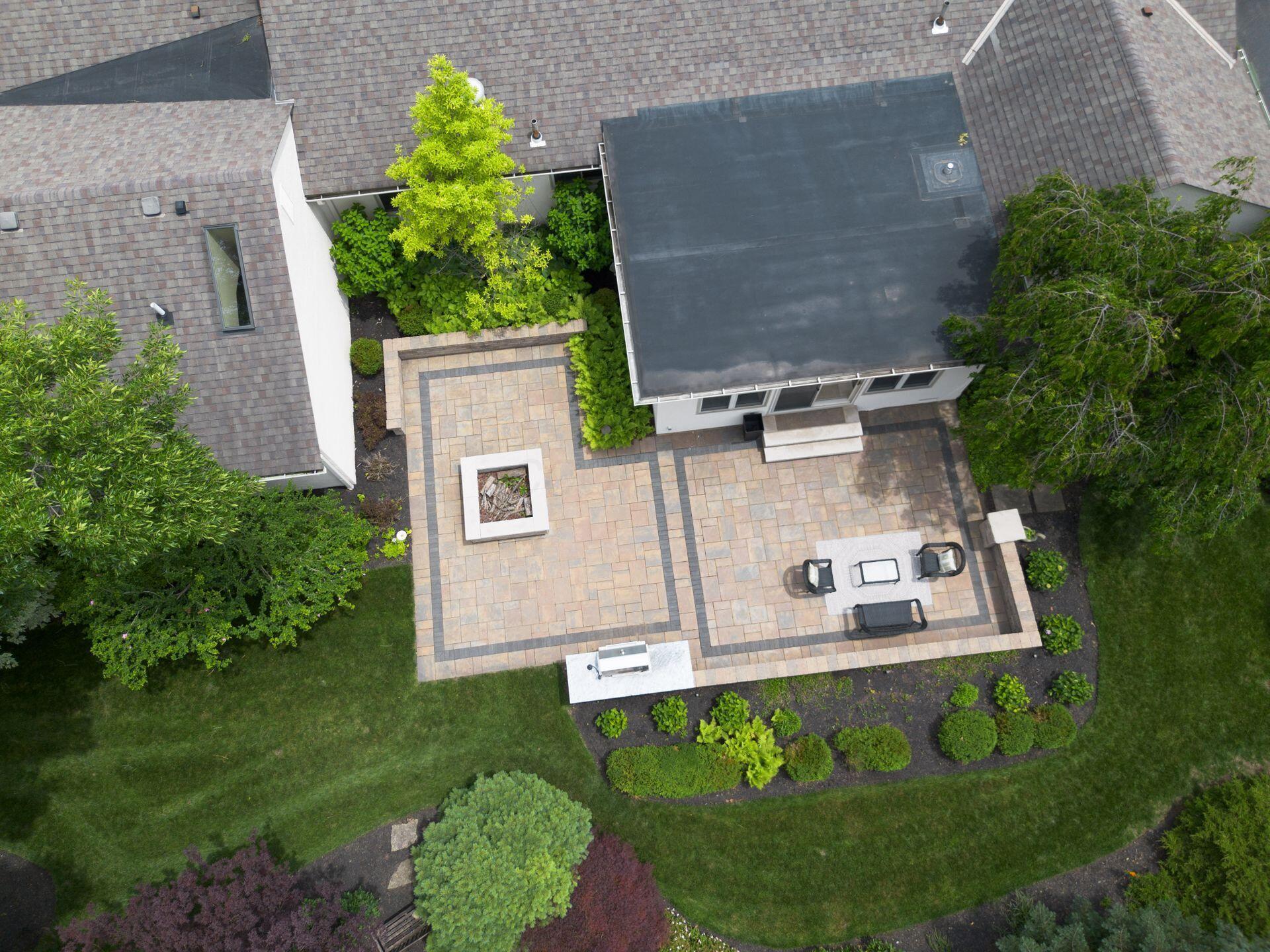 2841 Doncaster Road Columbus, OH 43221 - Photo 70 of 72 Drone Rear View