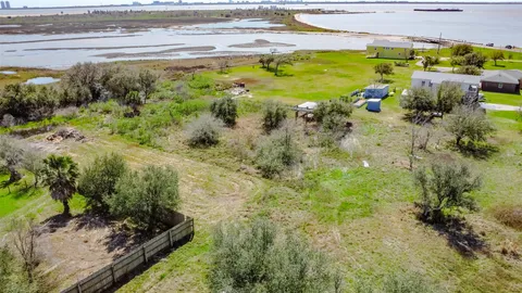 a view of a garden with an outdoor space