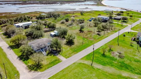 a view of a garden with a lake