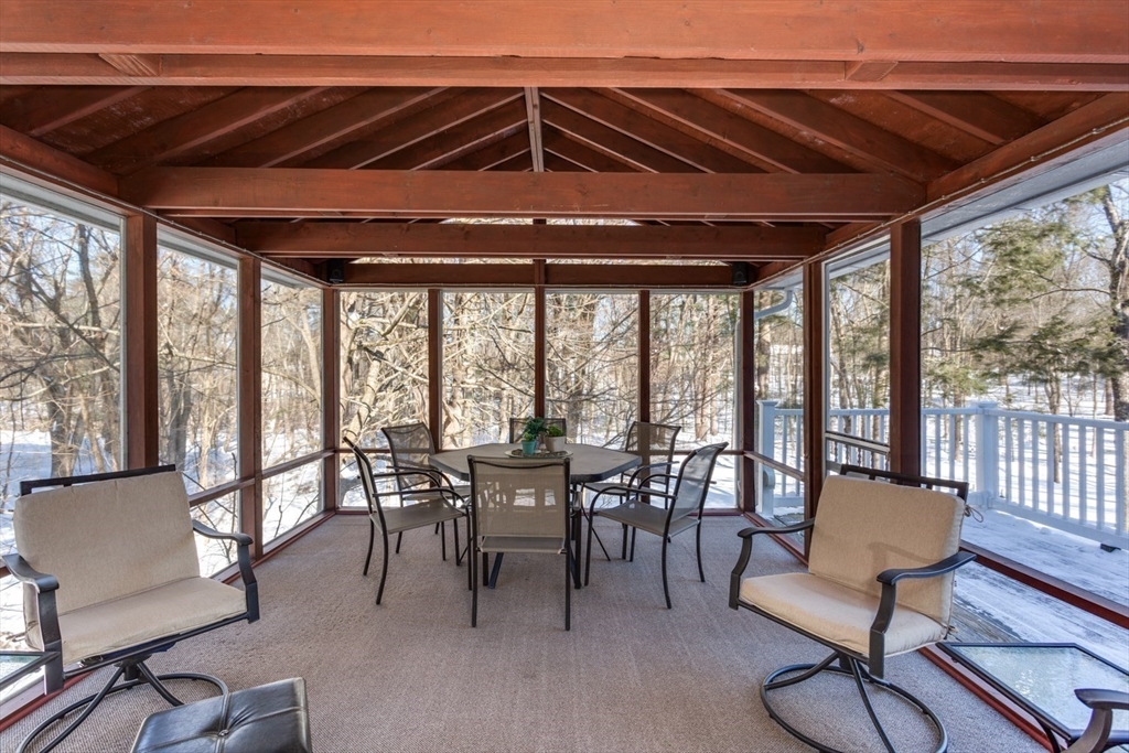 75 Jordan Road Franklin, MA 02038 - Photo 5 of 46 a view of a dining room with furniture and windows
