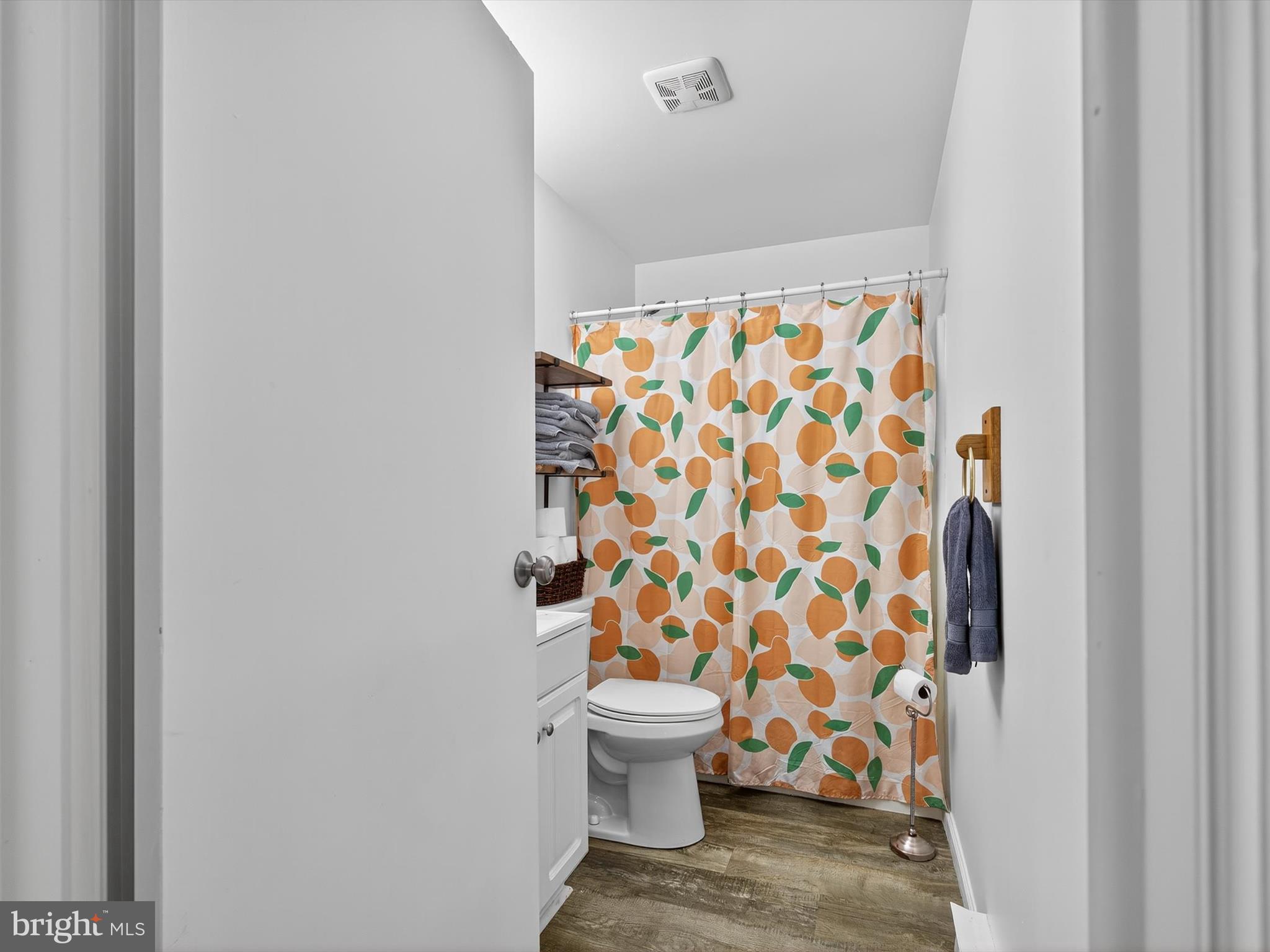 351 North Colebrook Road Manheim, PA 17545 - Photo 12 of 32 a bathroom with a toilet and a shower curtain