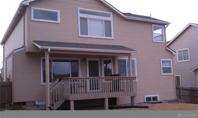 a view of a house with a window