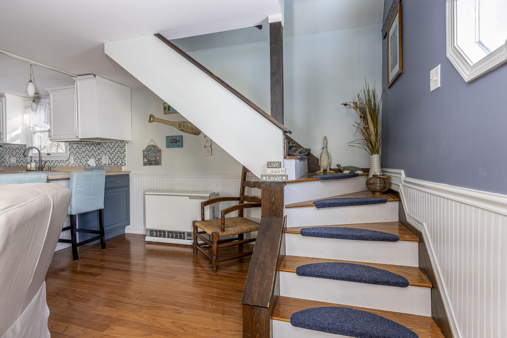 14 Penney Road Poland, ME 04274 - Photo 39 of 53 Stairwell to 2nd floor Bedrooms
