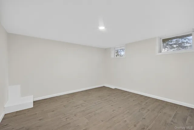 wooden floor in a room