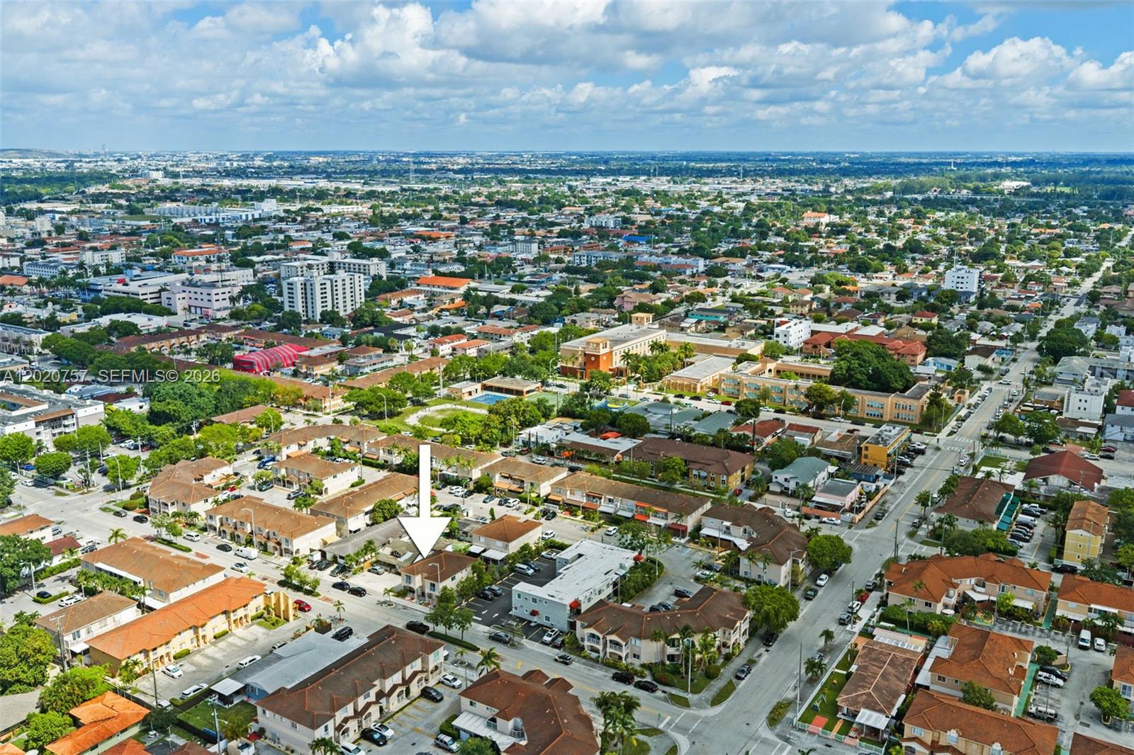 255 East 3rd Street, Unit 1 Hialeah, FL 33010 - Photo 37 of 38 an aerial view of multiple house