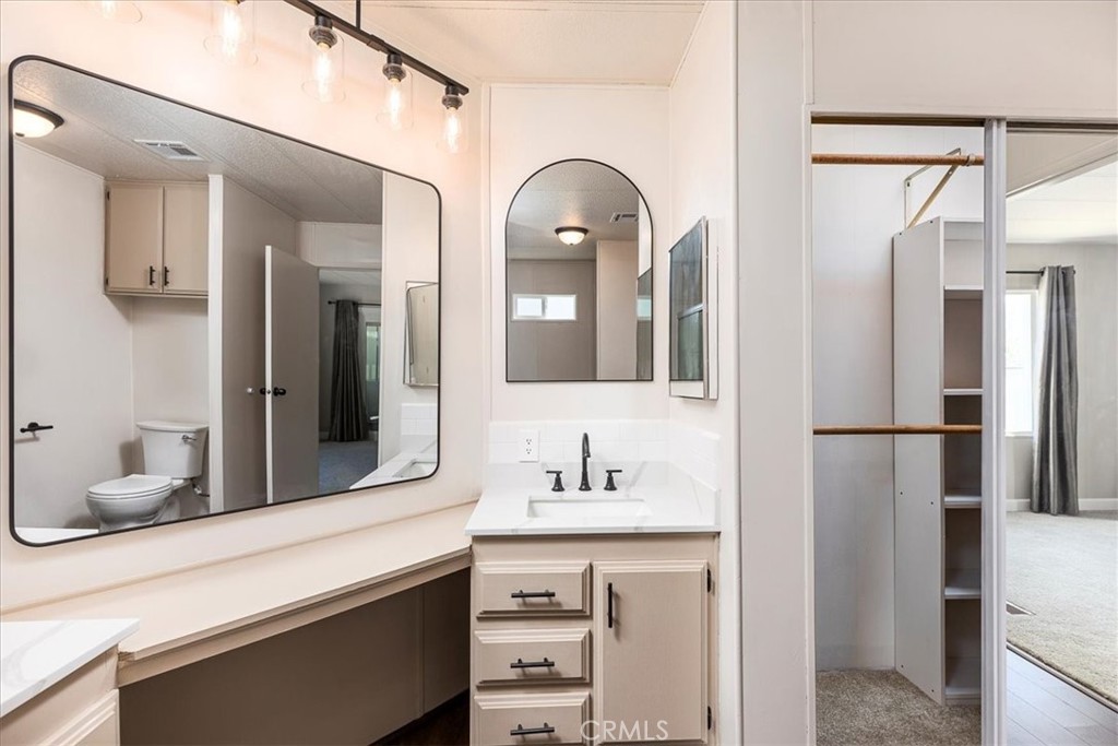 31130 South General Kearny Road, Unit 134 Temecula, CA 92591 - Photo 14 of 54 Another view of primary bath with closet.