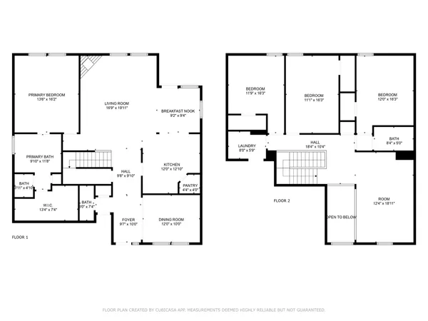 a picture of a floor plan