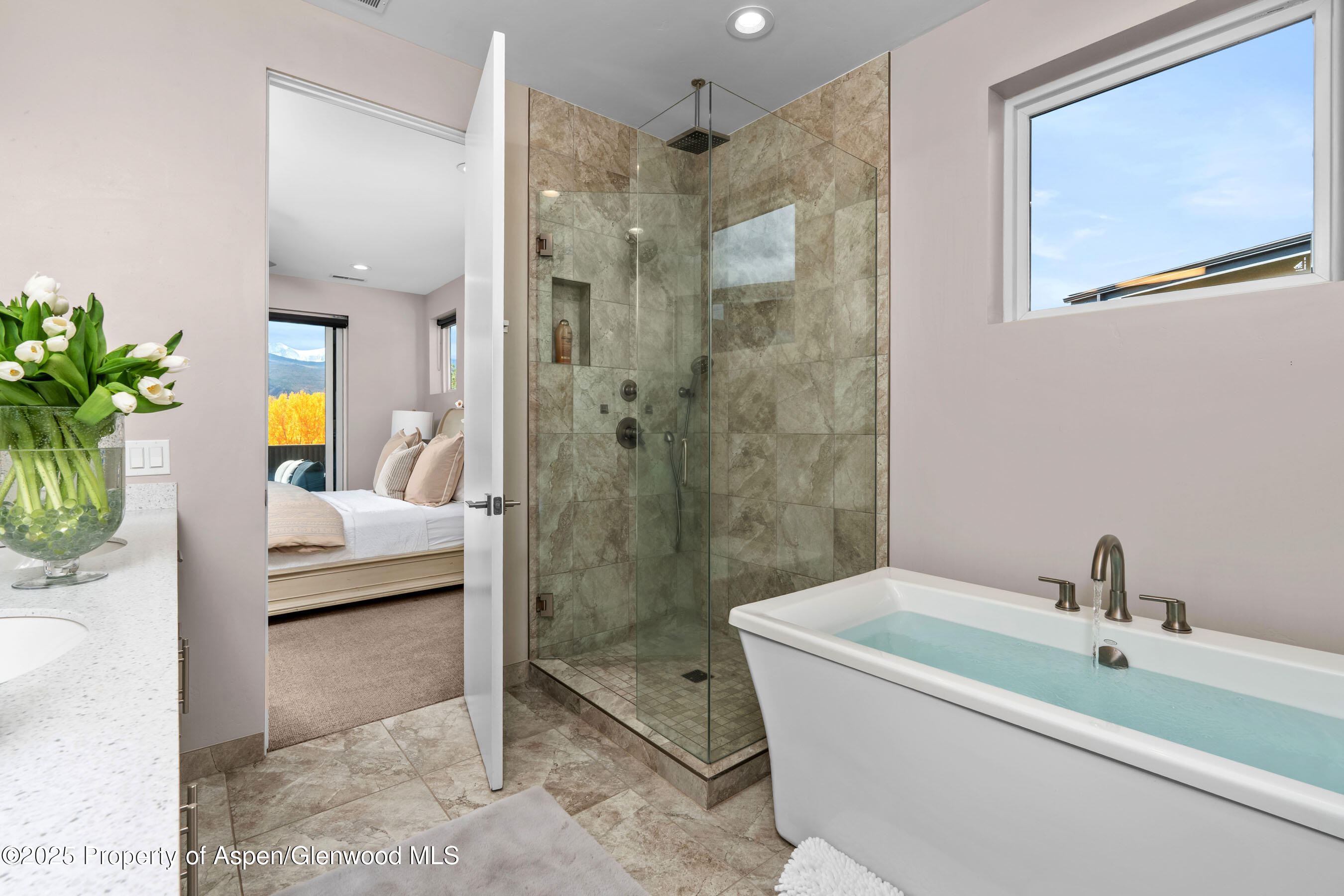250 Overlook Ridge, Unit 250 Carbondale, CO 81623 - Photo 15 of 41 a bathroom with a sink and a mirror