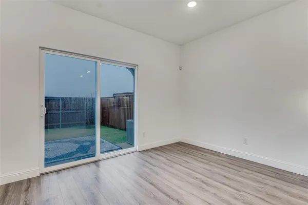 wooden floor in an empty room