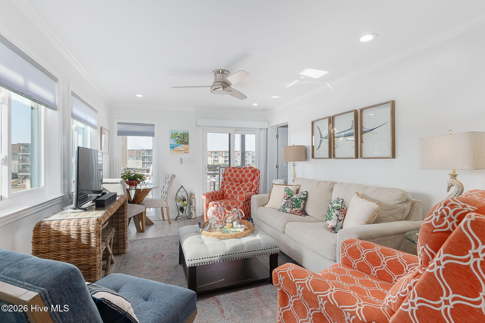 2008 East Fort Macon Road, Unit B12 Atlantic Beach, NC 28512 - Photo 13 of 39 Ocean View Living/Dining