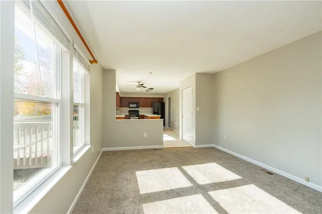 a view of livingroom with window