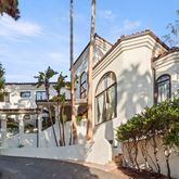 a view of a multi story building