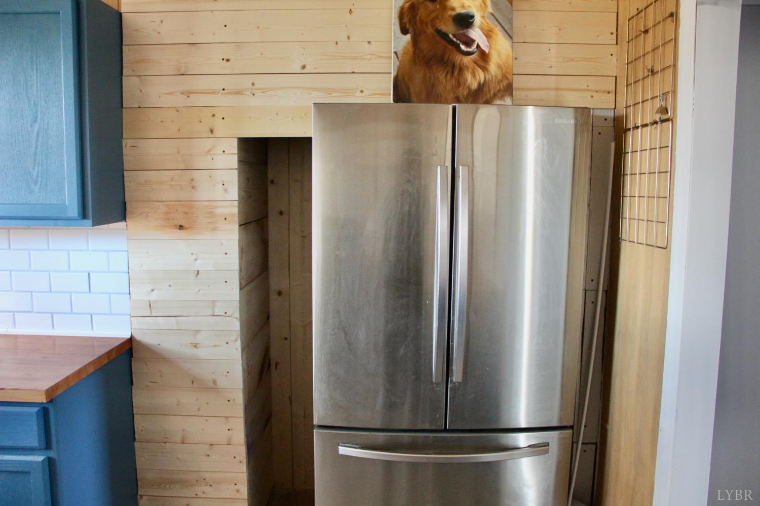 1140 Sunset Hill Road Big Island, VA 24526 - Photo 12 of 36 a close view of a refrigerator in kitchen