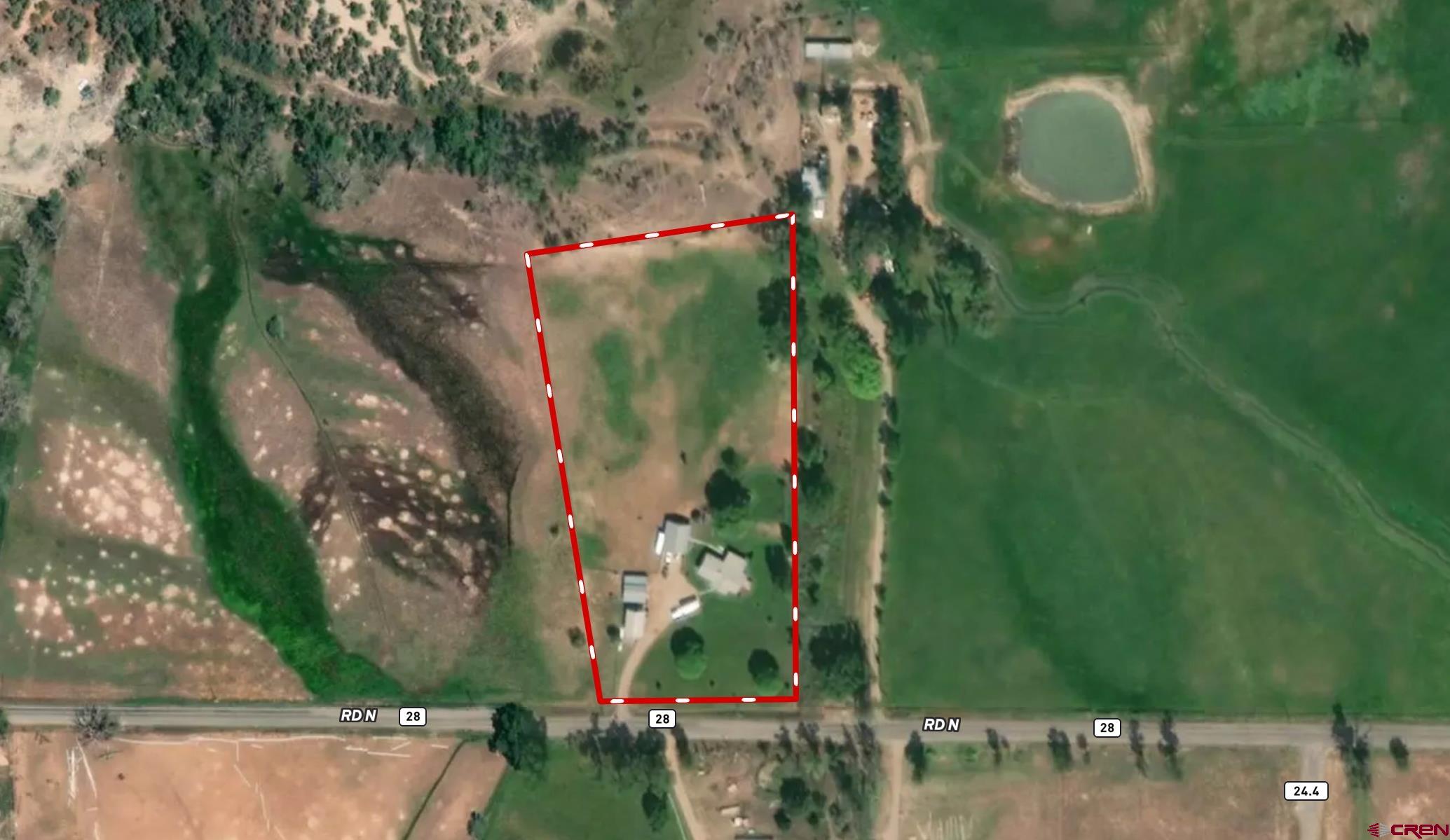24085 Rd North Cortez, CO 81321 - Photo 27 of 34 an aerial view of a house