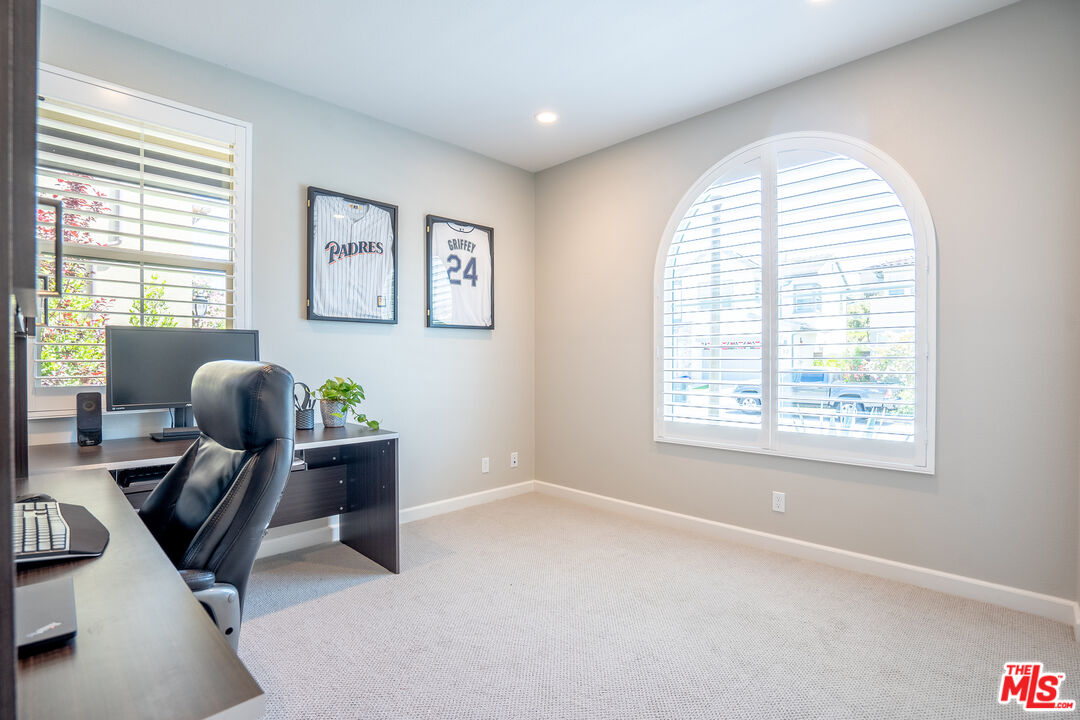 17 Lustre Street Rancho Mission Viejo, CA 92694 - Photo 27 of 63 a view of a livingroom with workspace and a window