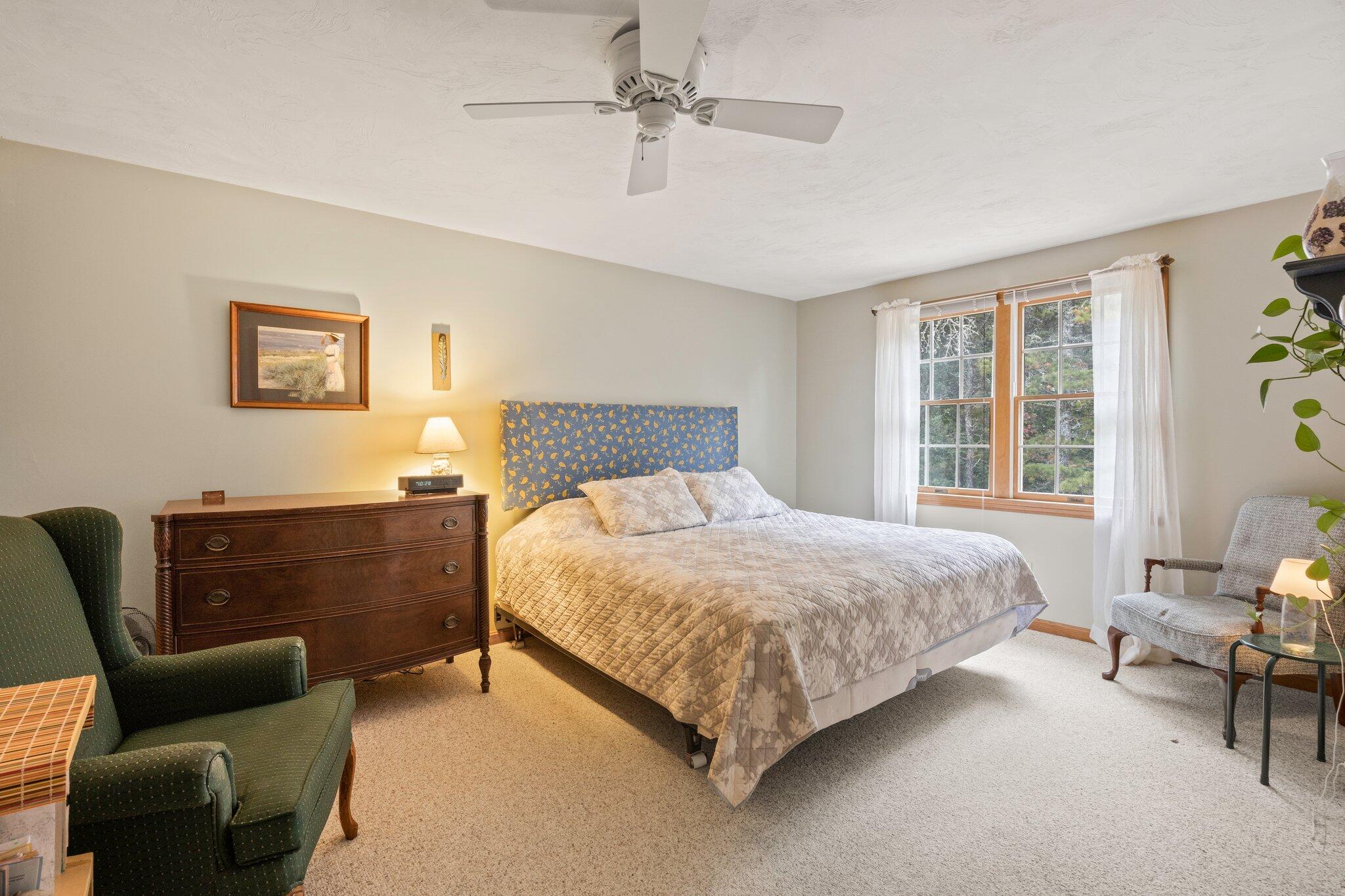 31 Hillside Road Harwich, MA 02645 - Photo 18 of 35 a bedroom with a bed and a couch