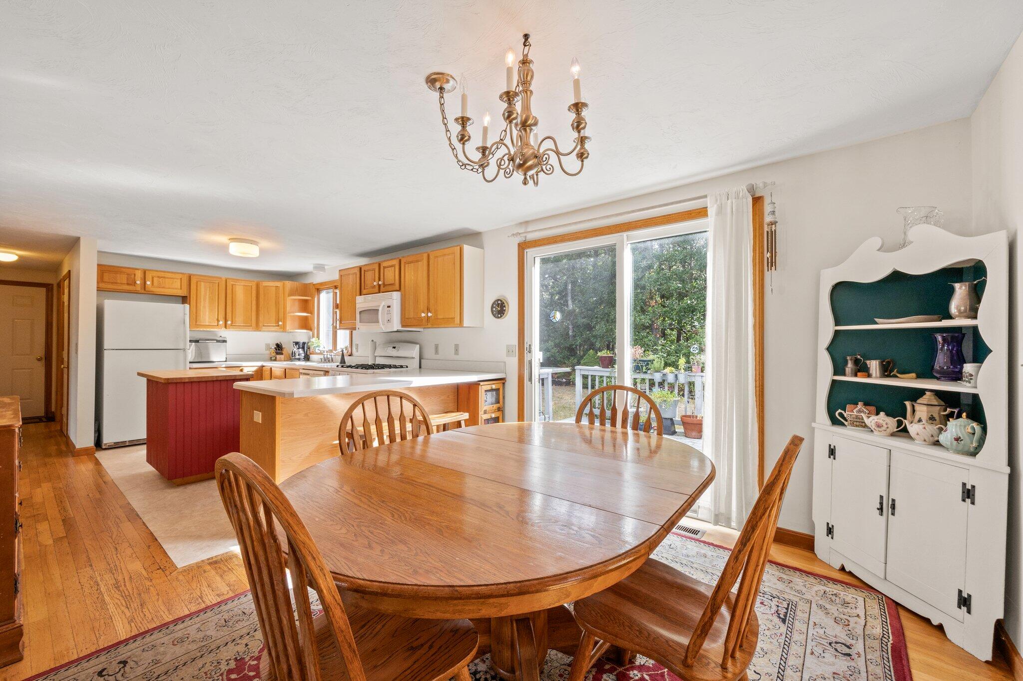 31 Hillside Road Harwich, MA 02645 - Photo 5 of 35 a dining room with furniture a window and wooden floor