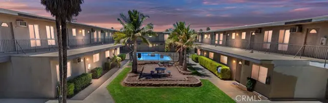 a view of a porch with a patio